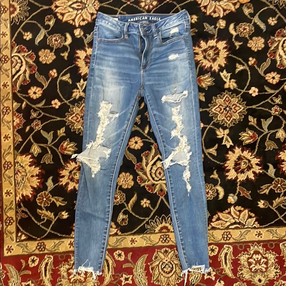 American Eagle Distressed Denim Jeans